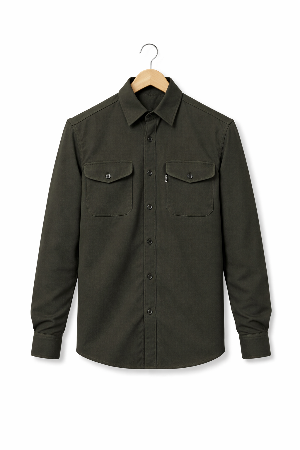 Clean Cut Utility Shirt Jacket