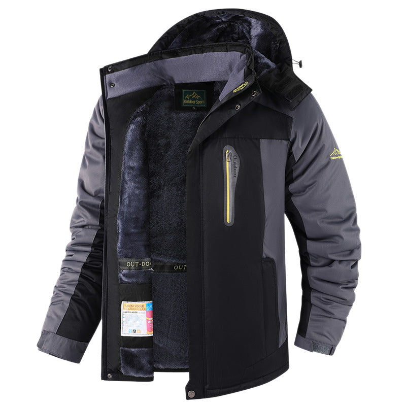 Men’s Hooded Weather Zip Jacket