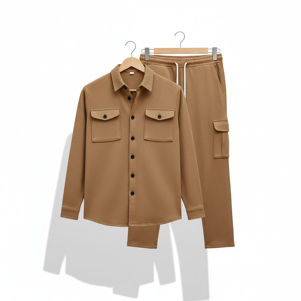 Button Utility Shirt City Set