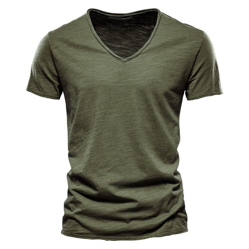 Men’s Short Sleeve V-Neck Shirt