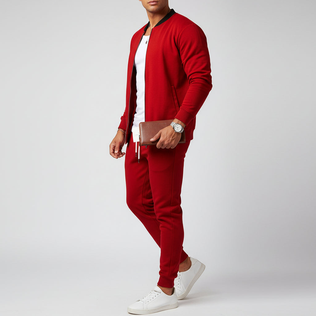 Travel Bomber Jogger Set