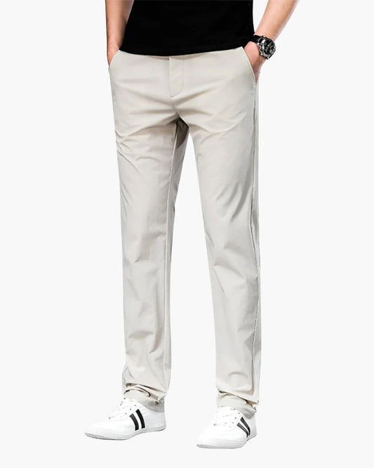 Men’s Studio-Ready Straight Fit Trousers