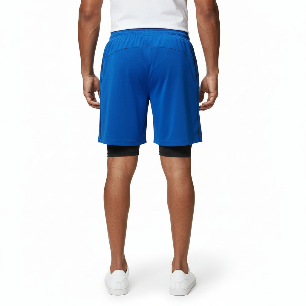 Compression Double Layer Running Shorts