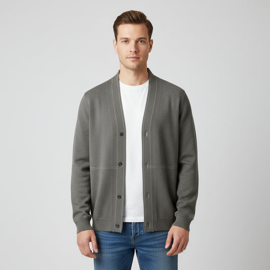 Open Front Knit Cardigan