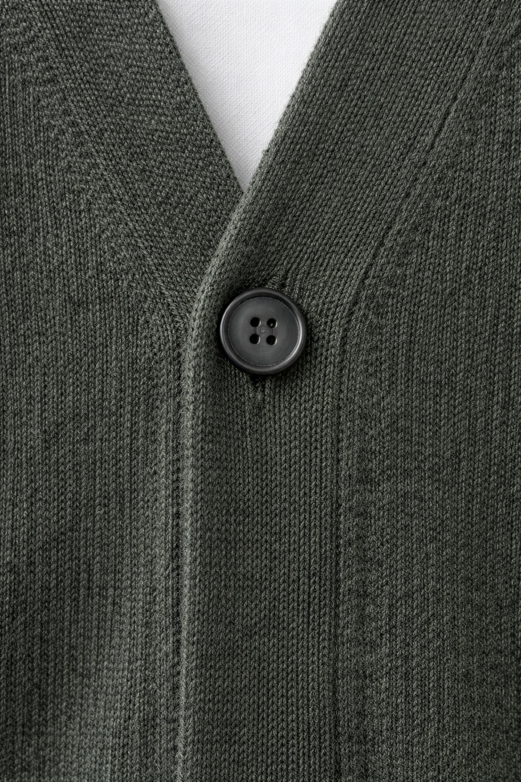 Men’s V Neck Knit Cardigan Sweater Button Front