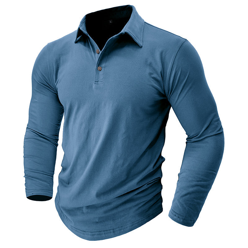 Men’s Long Sleeve Collared Shirt