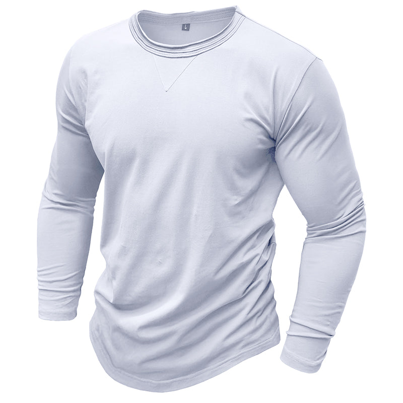 Men’s Long Sleeve Crew Neck Shirt