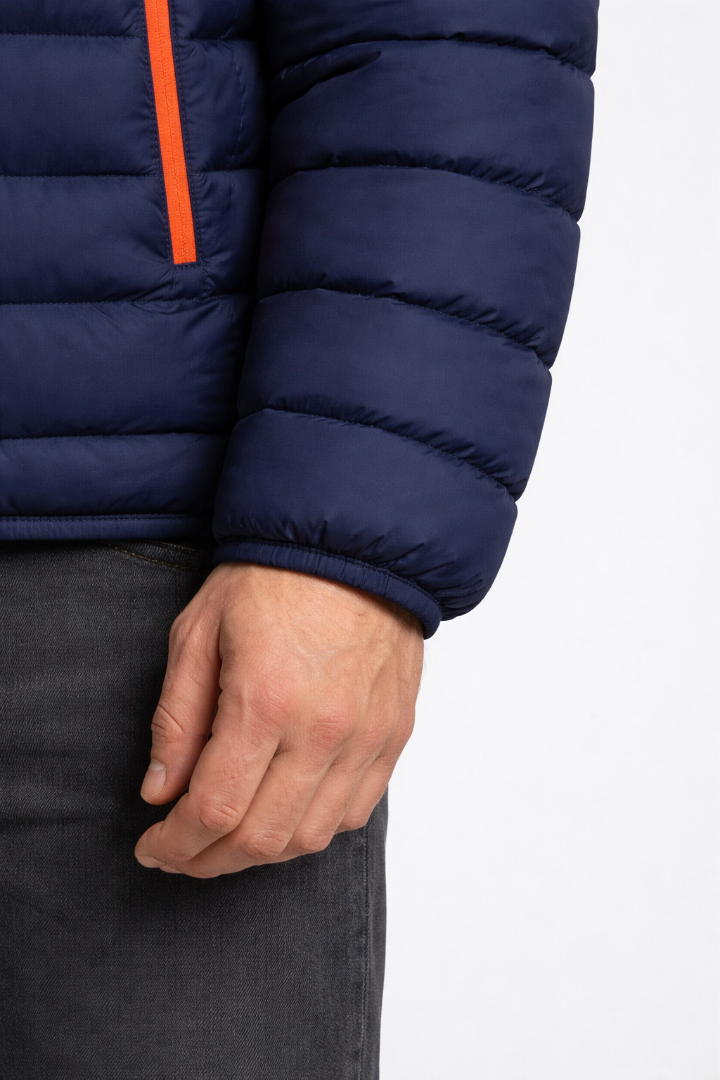Chaqueta contraste cremallera Northshore