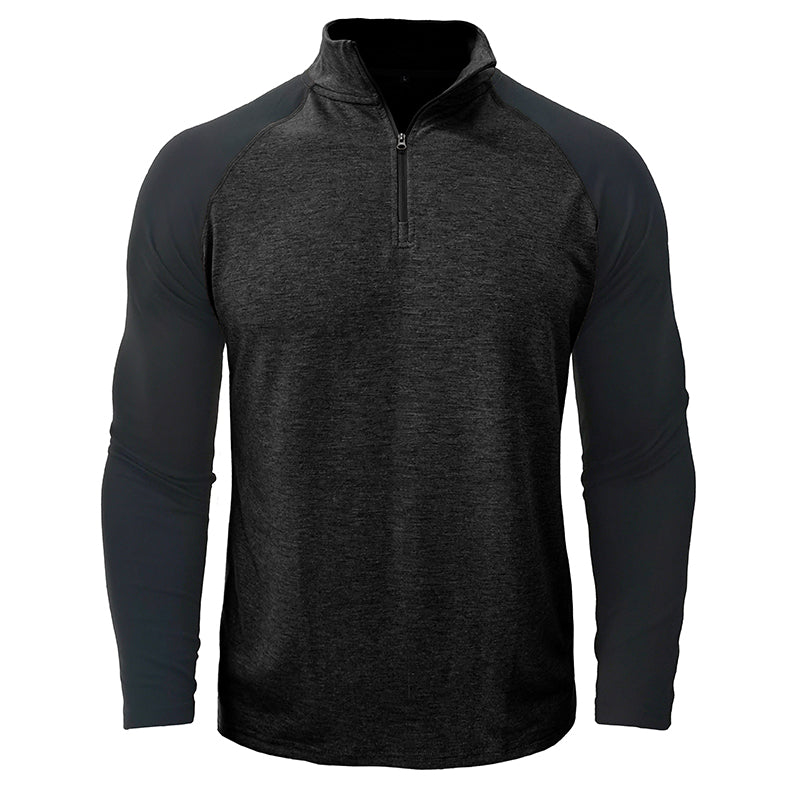 Men’s Quarter Zip Long Sleeve Top