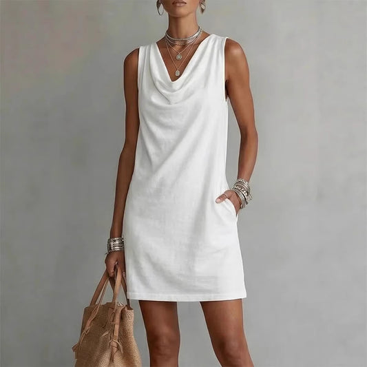 Celeste Drape Dress