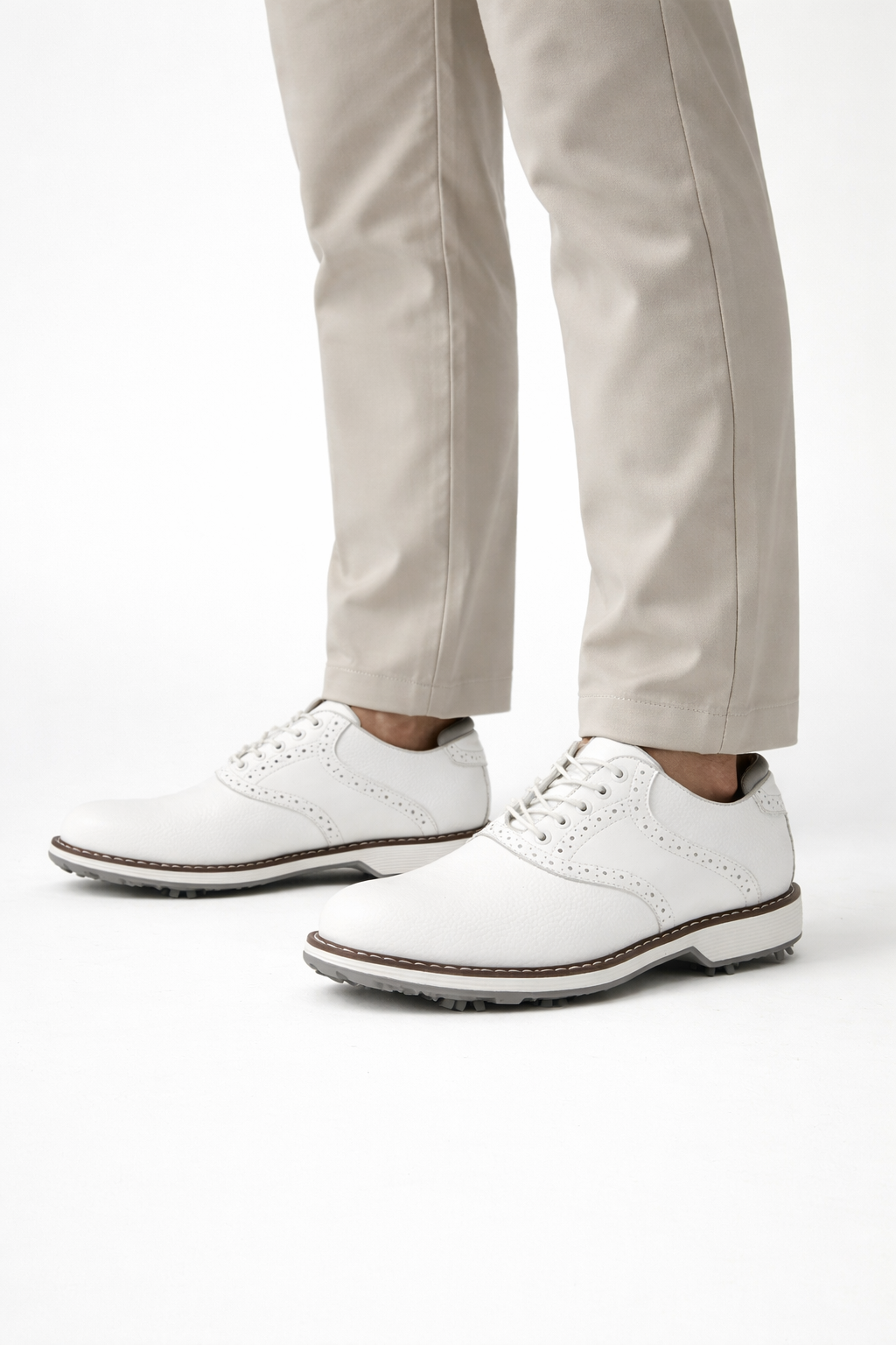 Wingtip Grip Sole Golf Shoes