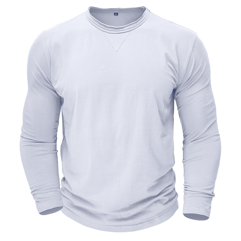 Men’s Long Sleeve Crew Neck Shirt