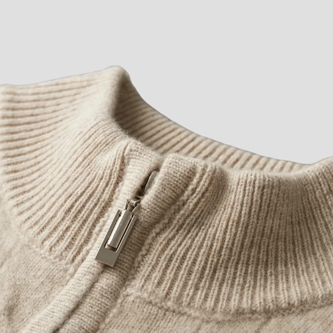 Ridgeway Cable Quarter Zip