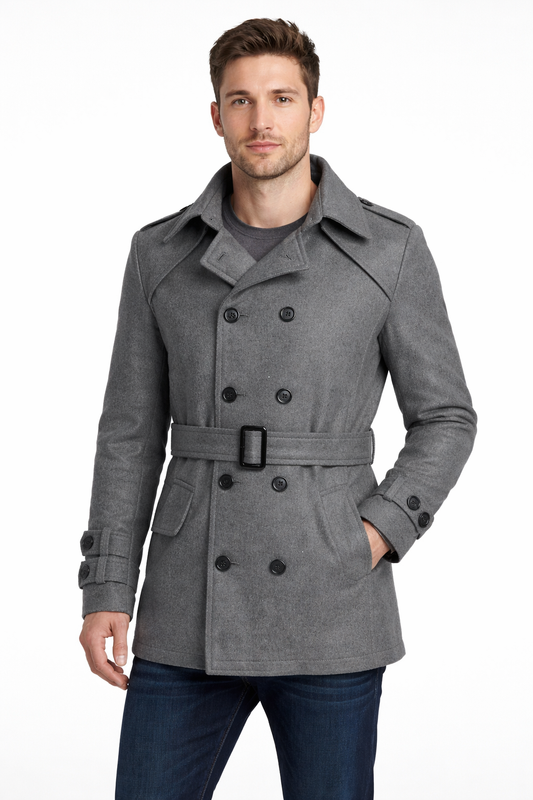 Kingsley Belted City Coat