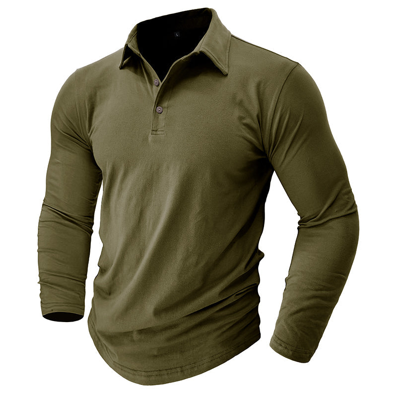 Men’s Long Sleeve Collared Shirt