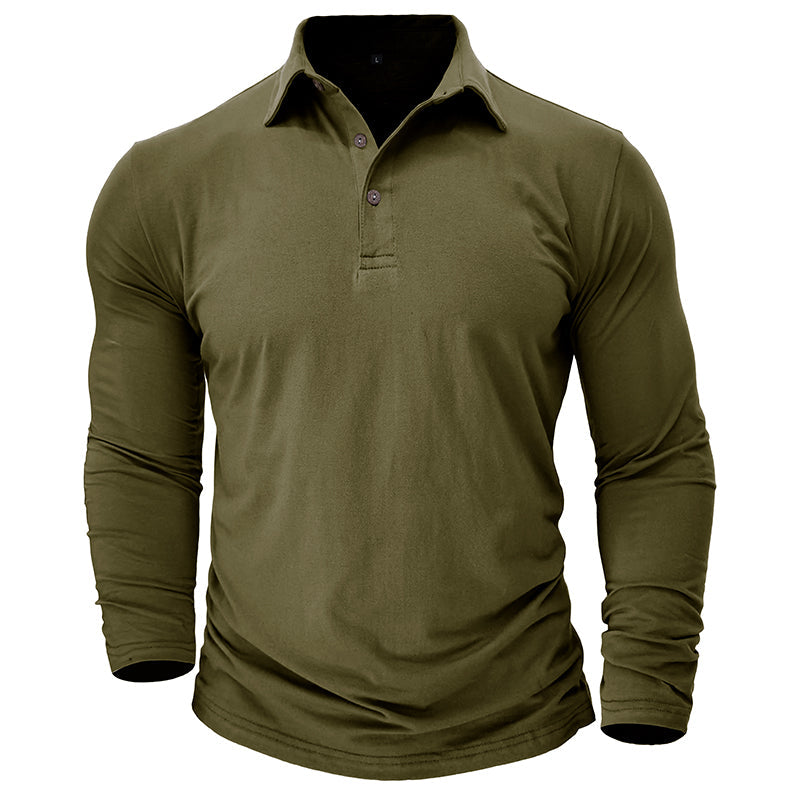 Men’s Long Sleeve Collared Shirt