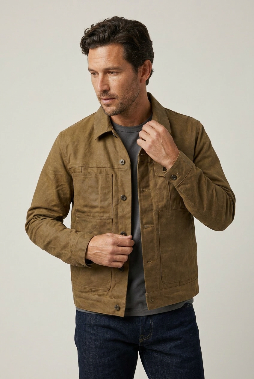 The Frontier Waxed Utility Jacket