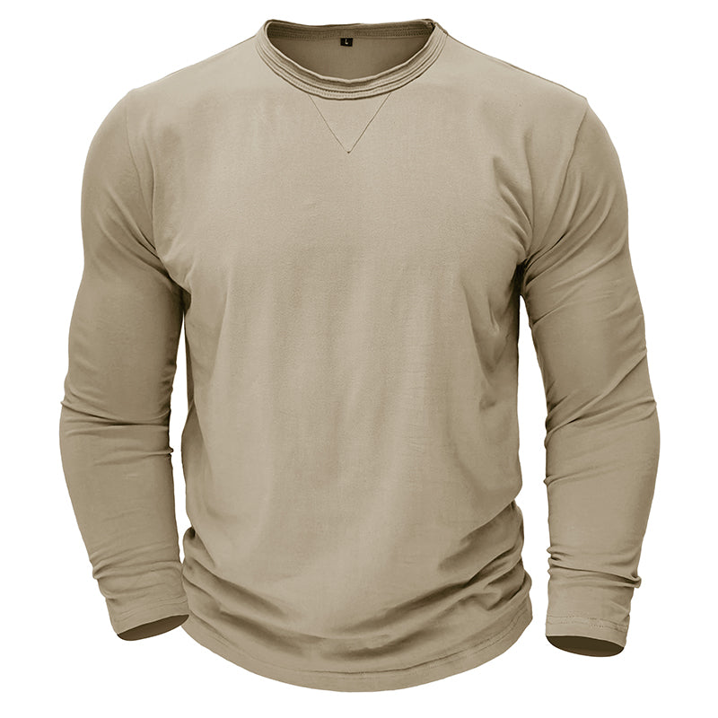 Men’s Long Sleeve Crew Neck Shirt