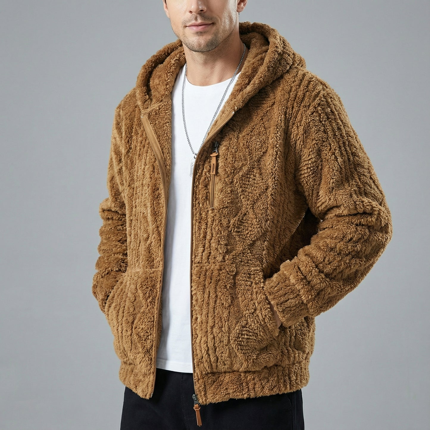 Men’s Fleece-Style Jacket