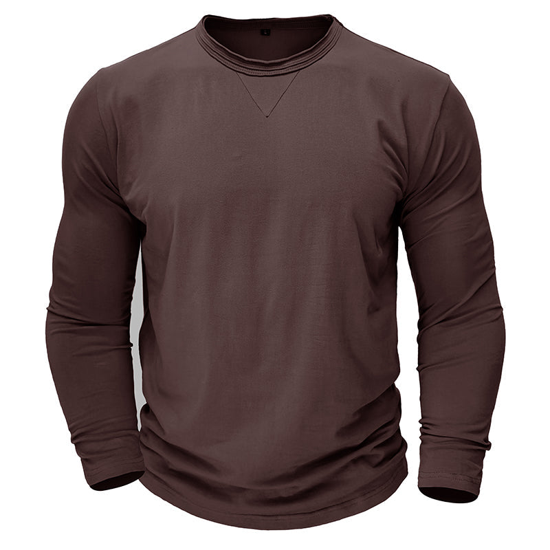 Men’s Long Sleeve Crew Neck Shirt