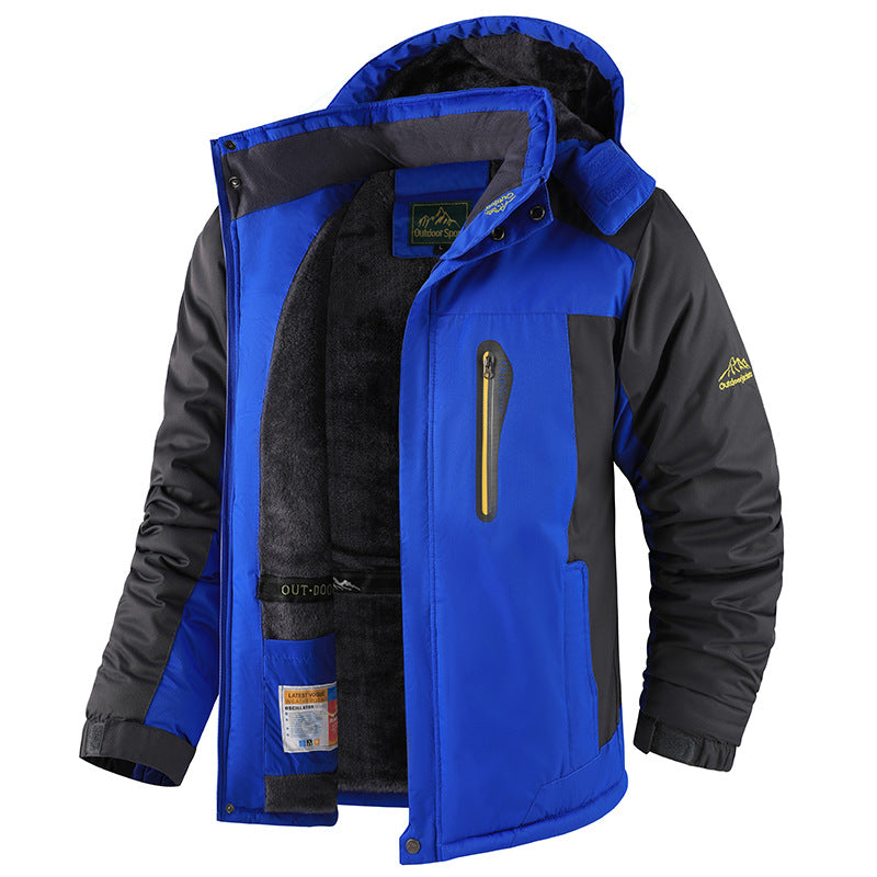 Men’s Hooded Weather Zip Jacket