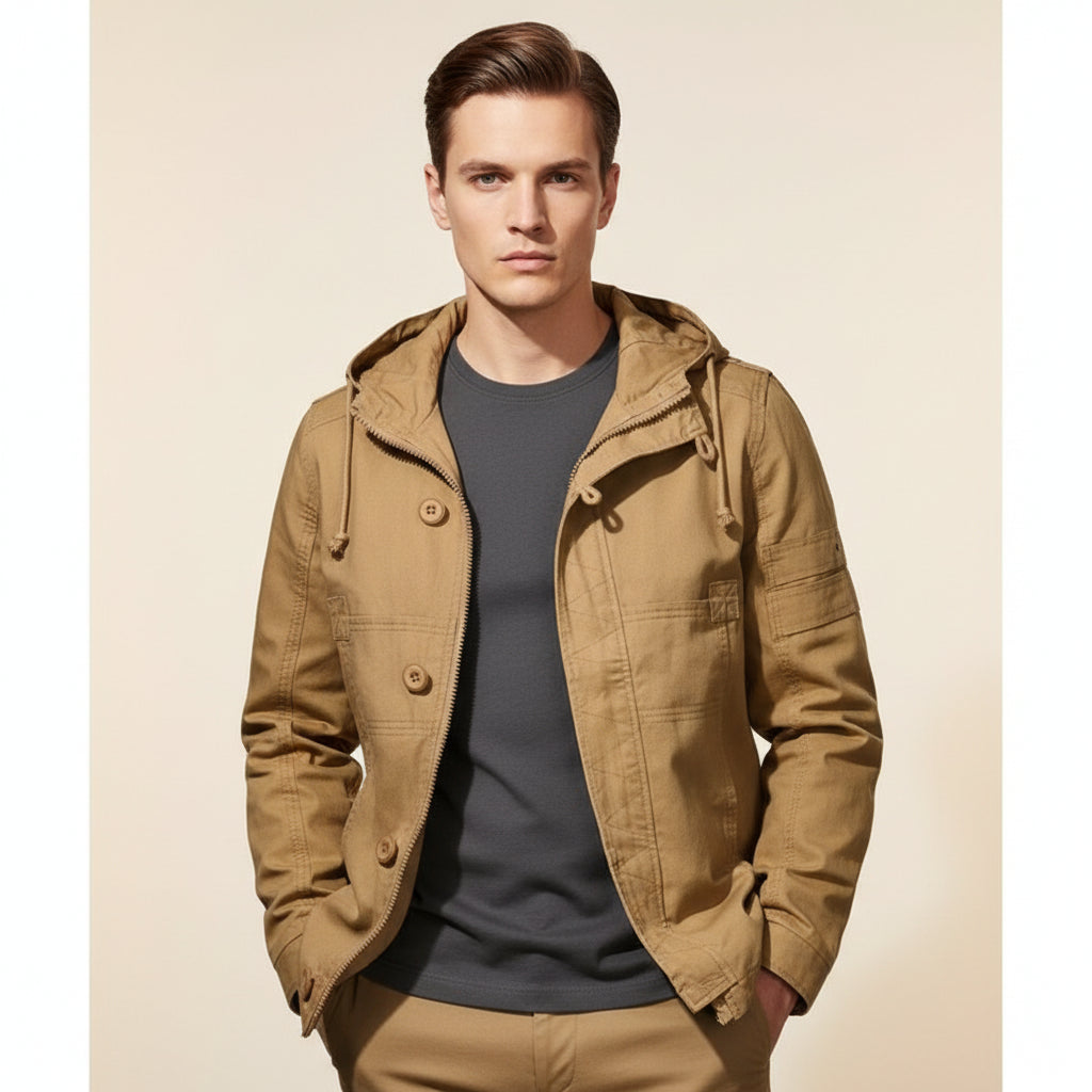 Hooded Utility Field Jacket