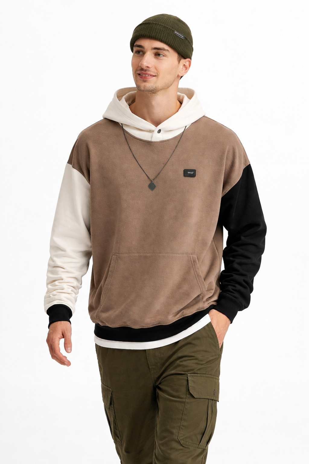 Men’s Color Block Hoodie