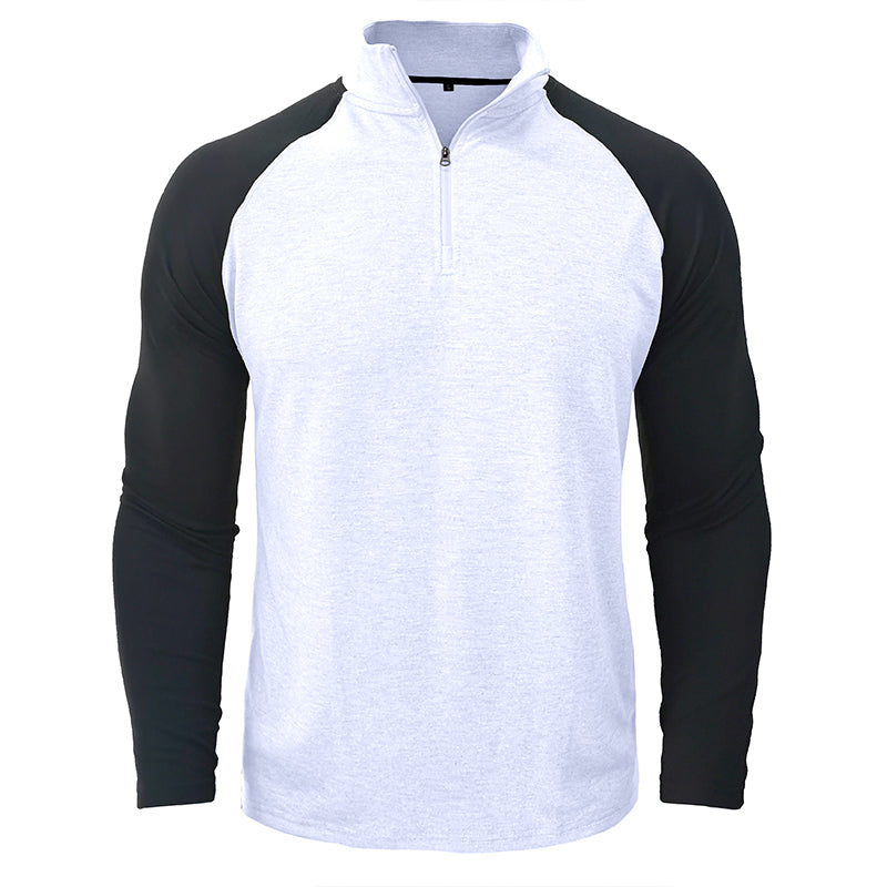 Men’s Quarter Zip Long Sleeve Top