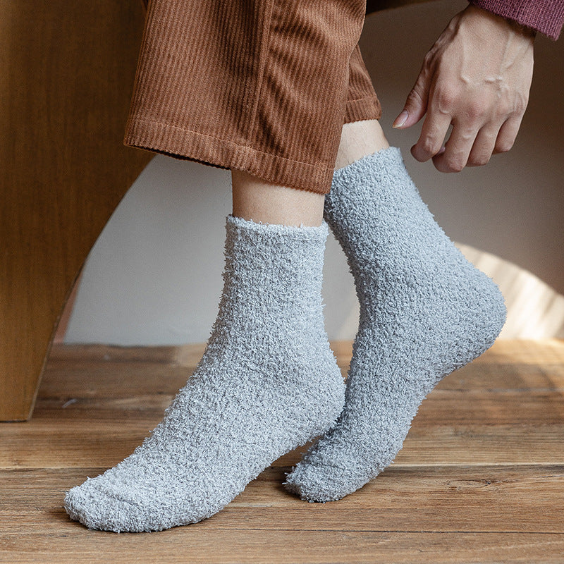 Men’s Thick Fleece Crew Socks