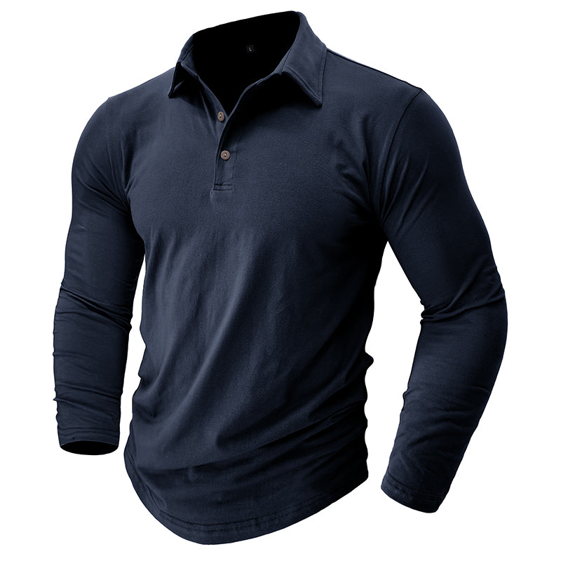 Men’s Long Sleeve Collared Shirt