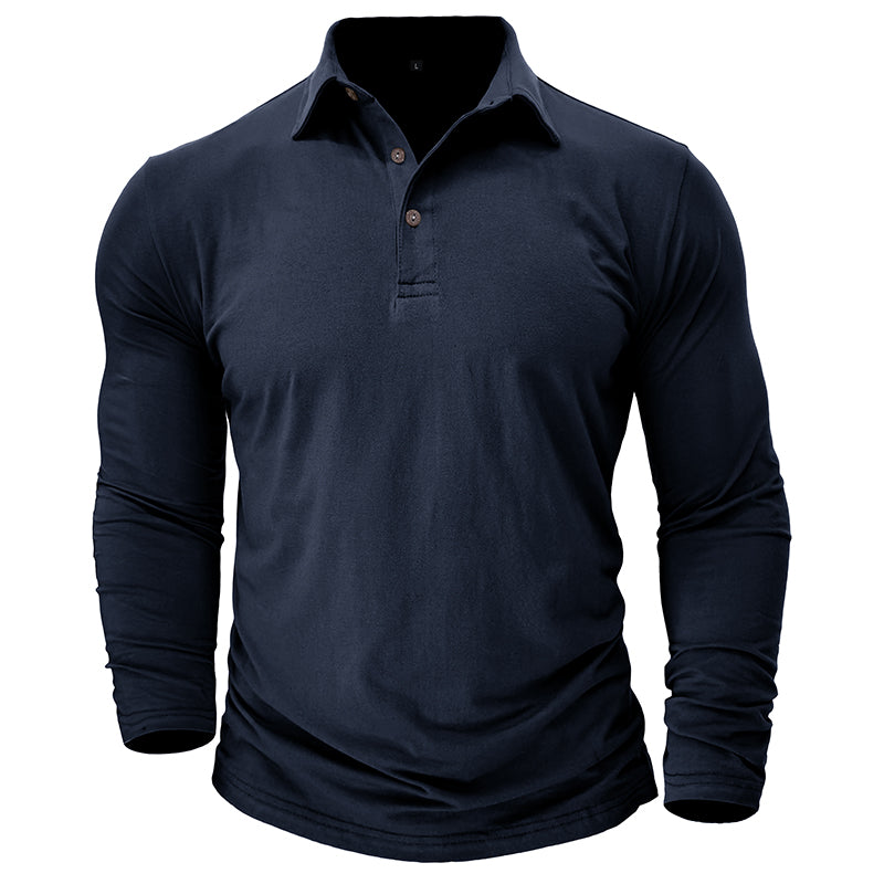 Men’s Long Sleeve Collared Shirt