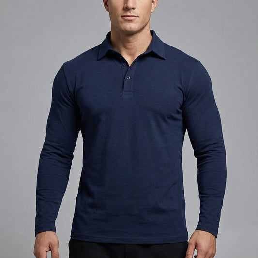 Men’s Long Sleeve Collared Shirt