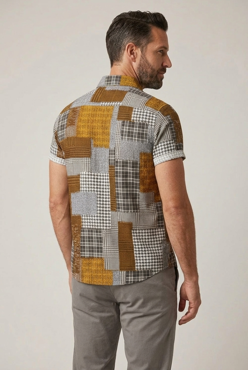 Kingsford Patchwork Camp Shirt