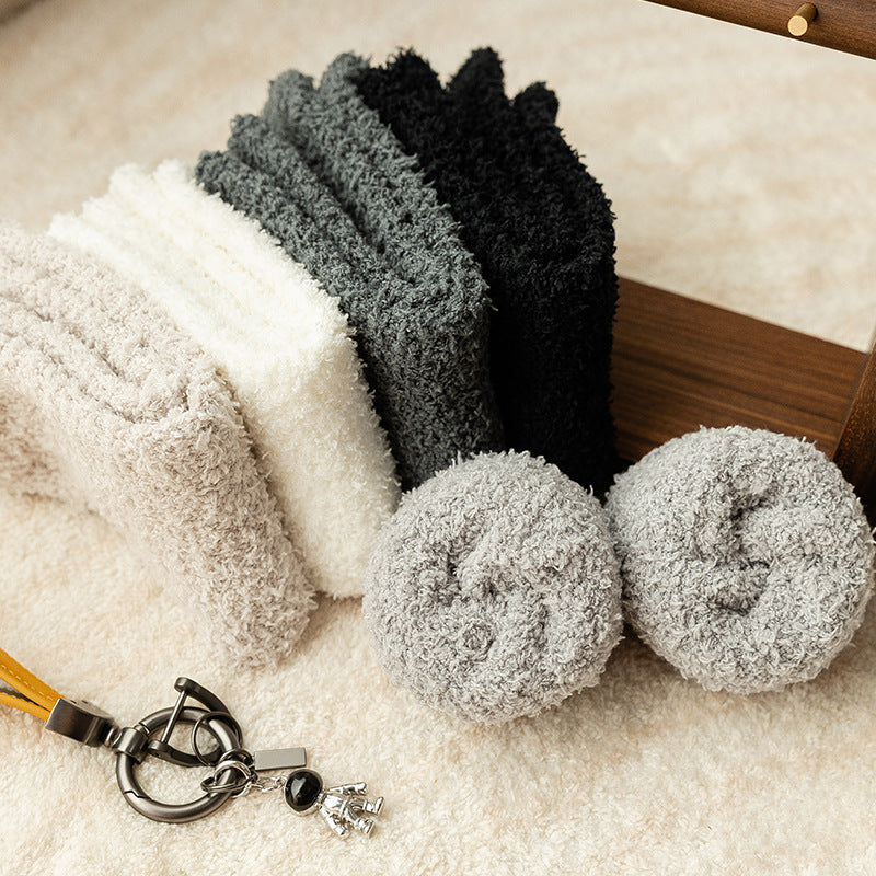 Men’s Thick Fleece Crew Socks