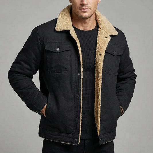 Men’s Sherpa Collar Jacket