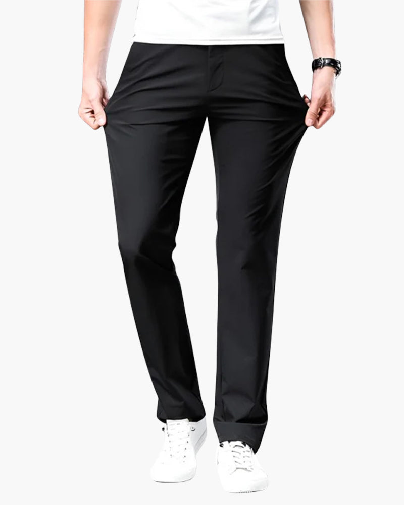 Men’s Studio-Ready Straight Fit Trousers