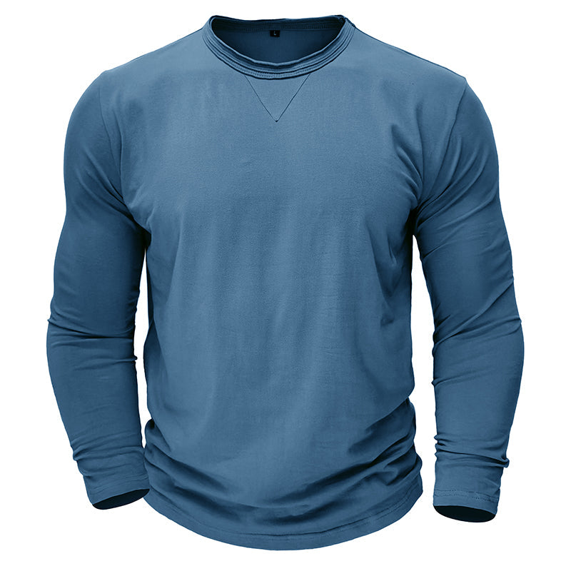 Men’s Long Sleeve Crew Neck Shirt