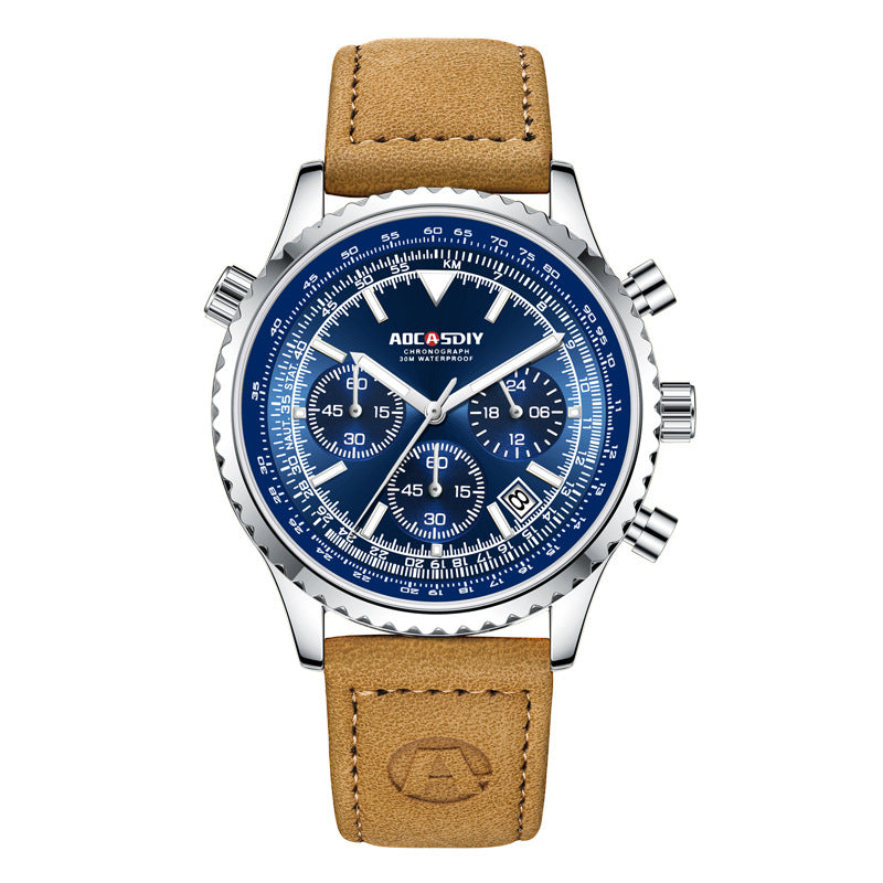 Men’s Aviation Chronograph Watch