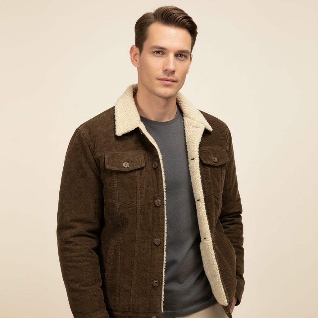 Lined Corduroy Field Jacket