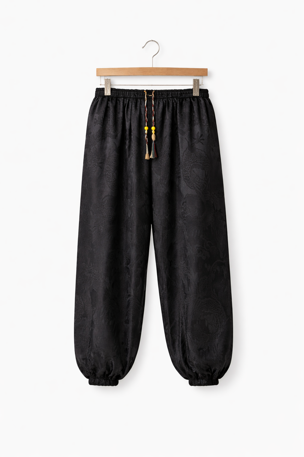 Men’s Patterned Home Lounge Pants with Drawstring Waist