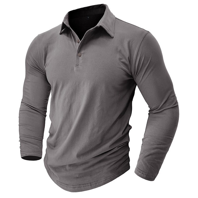 Men’s Long Sleeve Collared Shirt