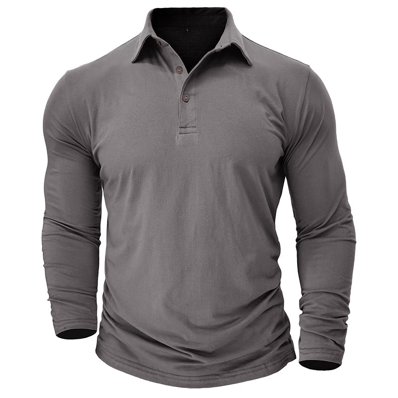 Men’s Long Sleeve Collared Shirt