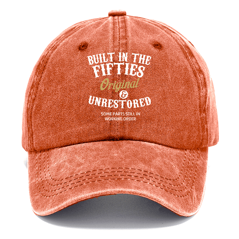 Heritage Fifties Embroidered Denim Cap