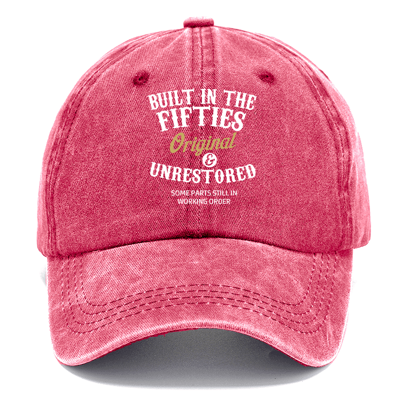 Heritage Fifties Embroidered Denim Cap