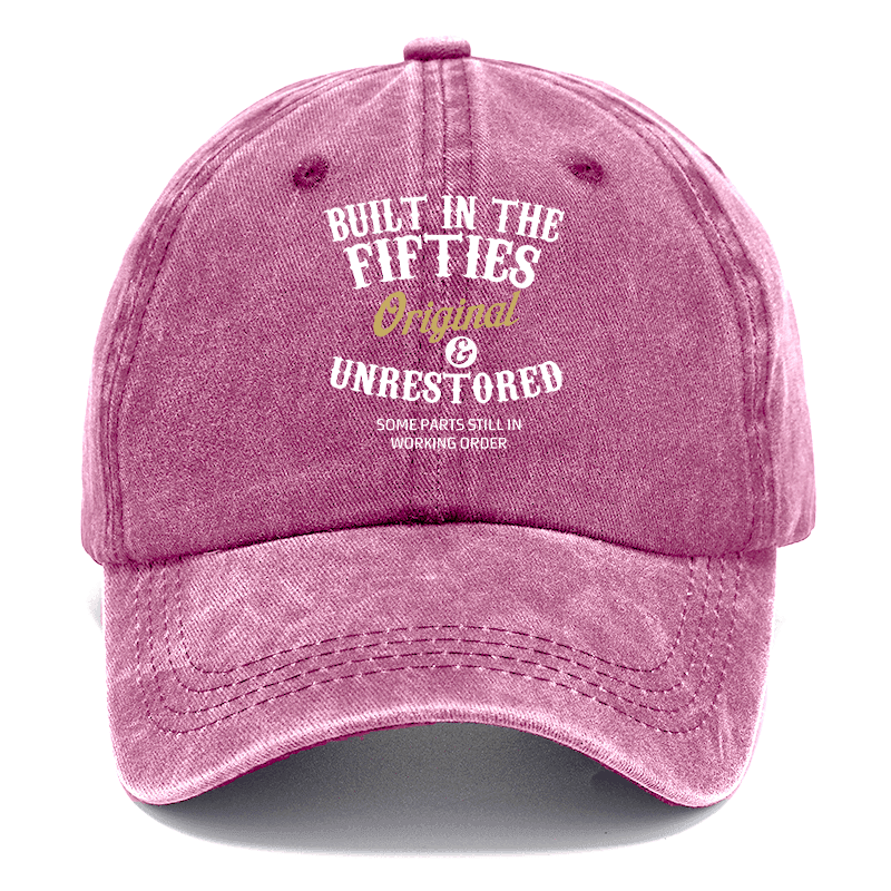 Heritage Fifties Embroidered Denim Cap