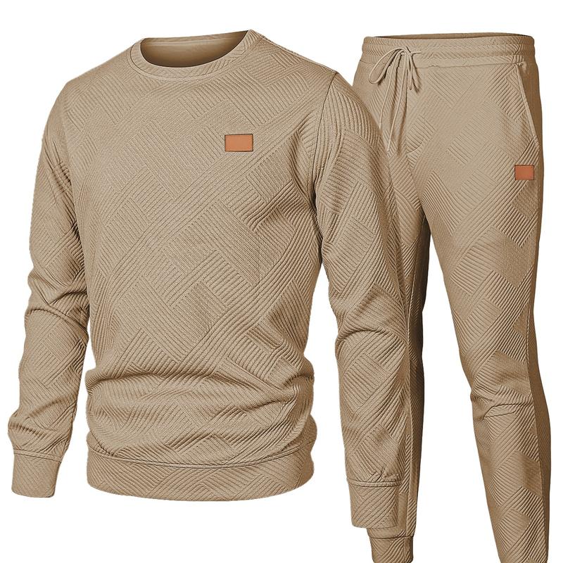 Embossed Knit Sweat Set