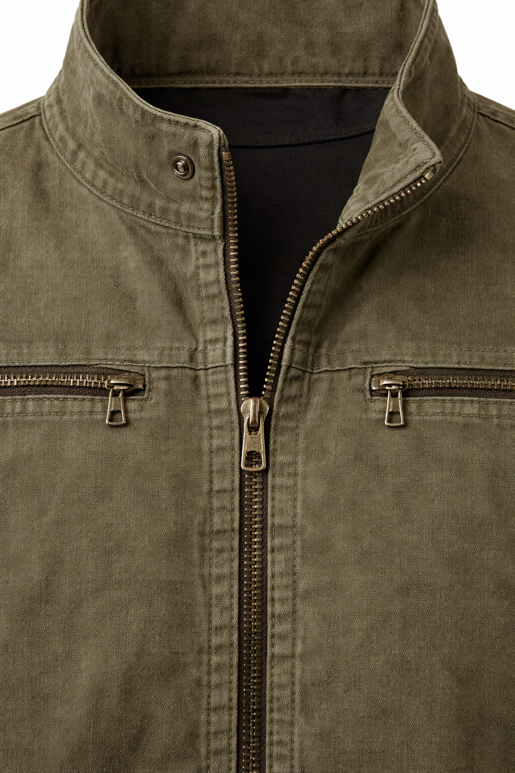 Atlas Cotton Zip Jacket