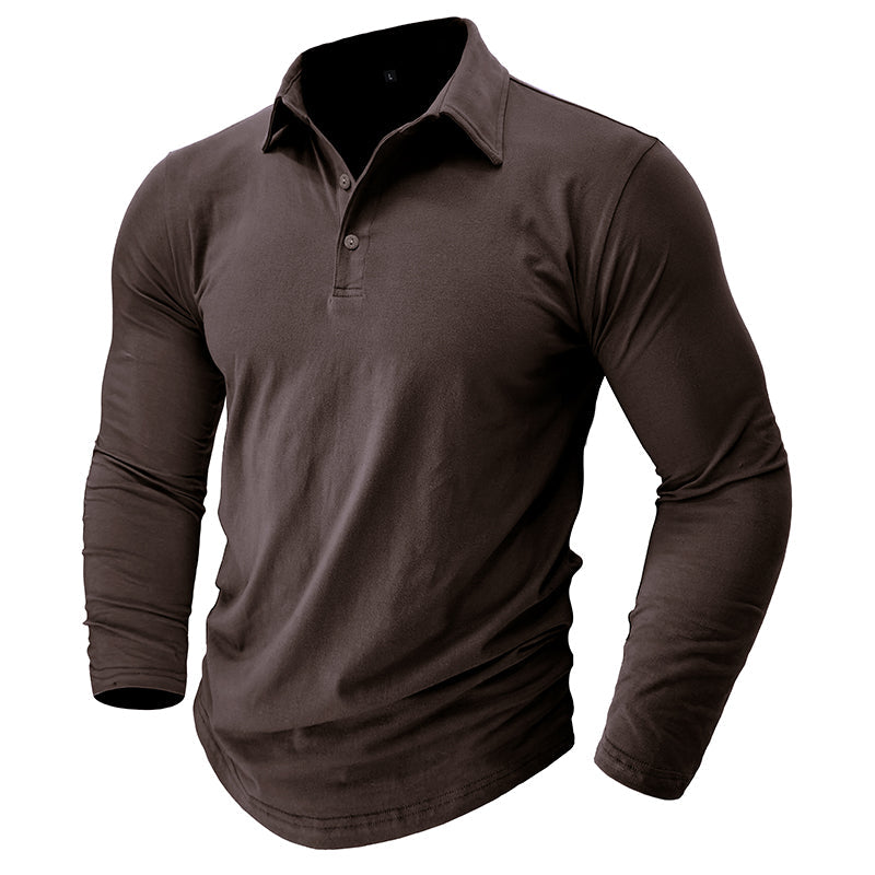 Men’s Long Sleeve Collared Shirt