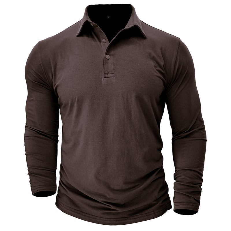 Men’s Long Sleeve Collared Shirt