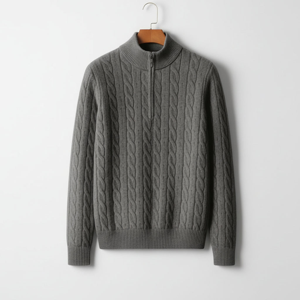 Ridgeway Cable Quarter Zip